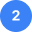Blue circular badge icon with the white number 2 centered inside it.
